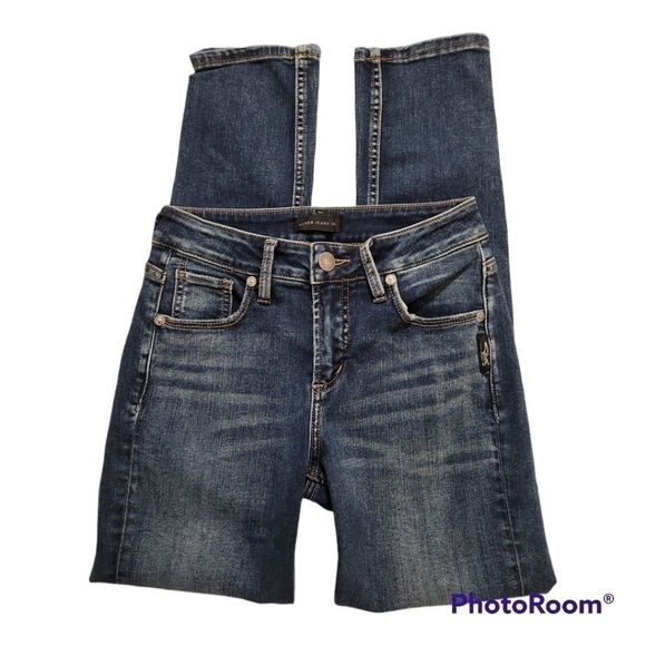 SILVER jeans Avery slim medium wash jeans - Picture 3 of 7